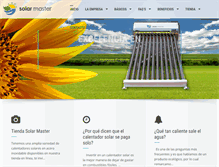 Tablet Screenshot of calentadorsolar.net